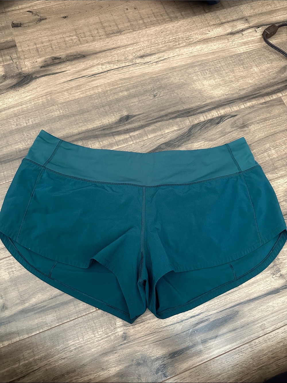 Lululemon Speed Up Shorts in Teal